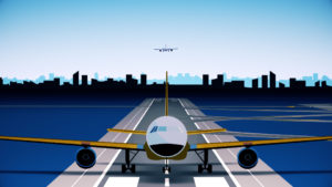 motion graphics animation production airport